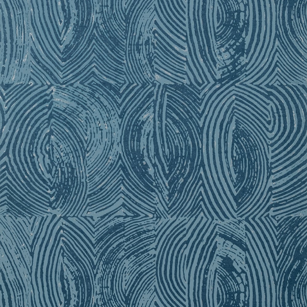 Thibaut T414 VOLAR Navy Wallpaper