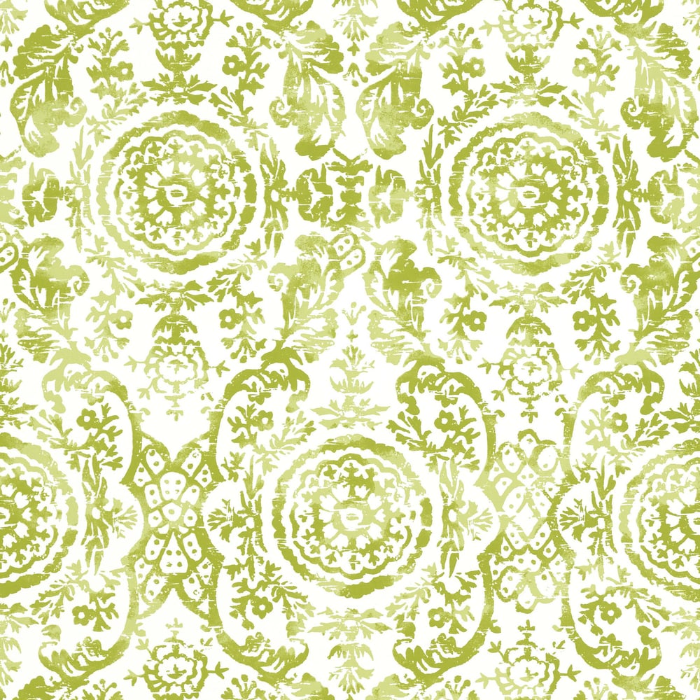 Thibaut T4154 SANSOME Lime Wallpaper