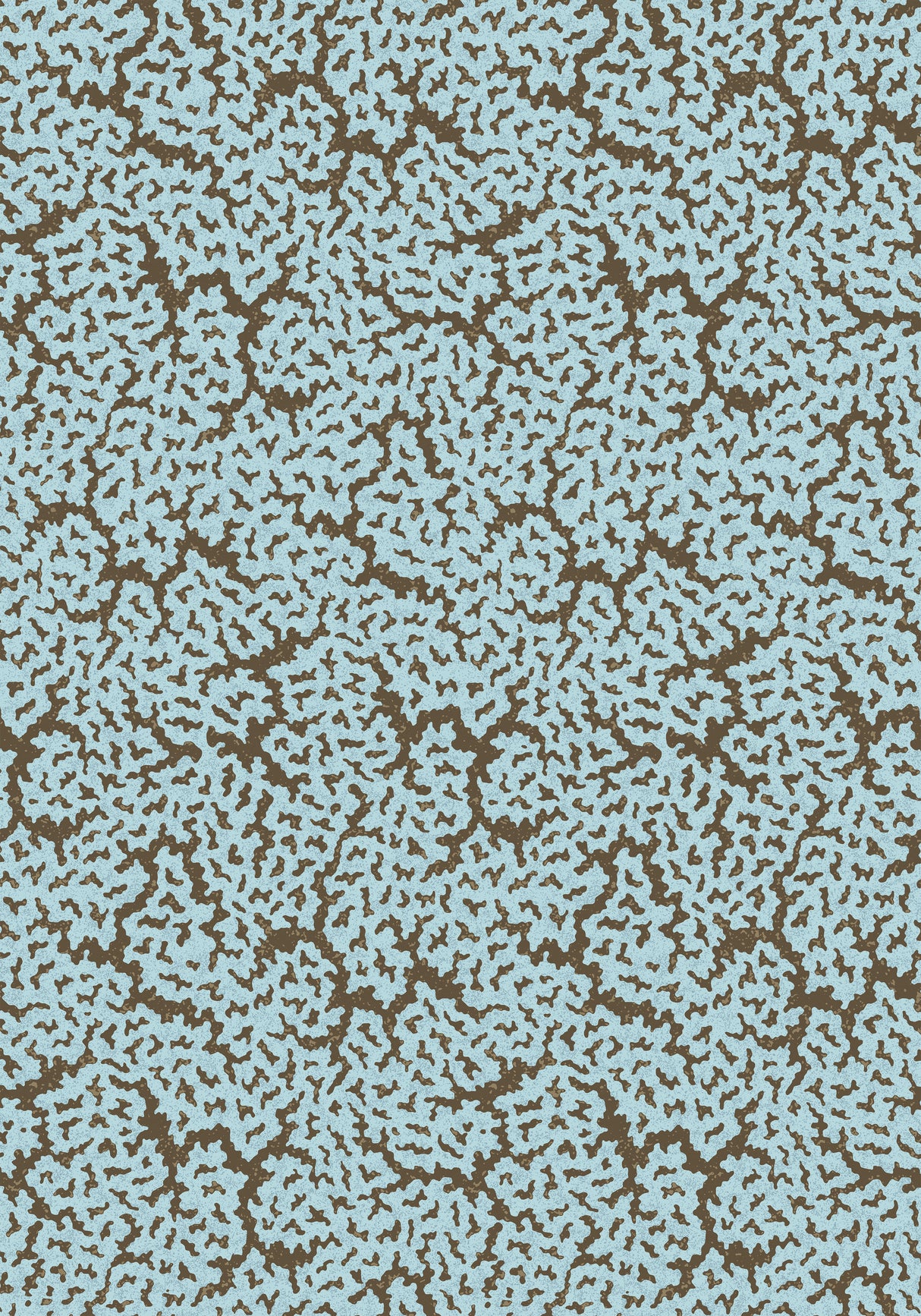 Thibaut T42045 MALDIVES Spa Blue and Brown Wallpaper