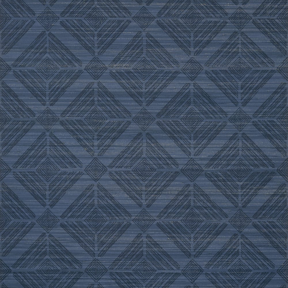 Thibaut T436 TERAMO Navy Wallpaper
