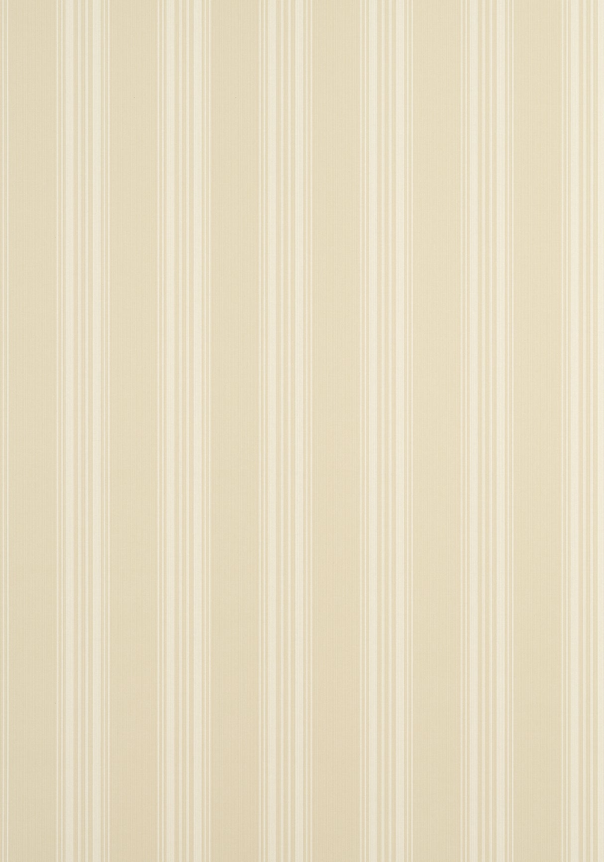 Thibaut T44014 SCARLET STRIPE Buttercream Wallpaper