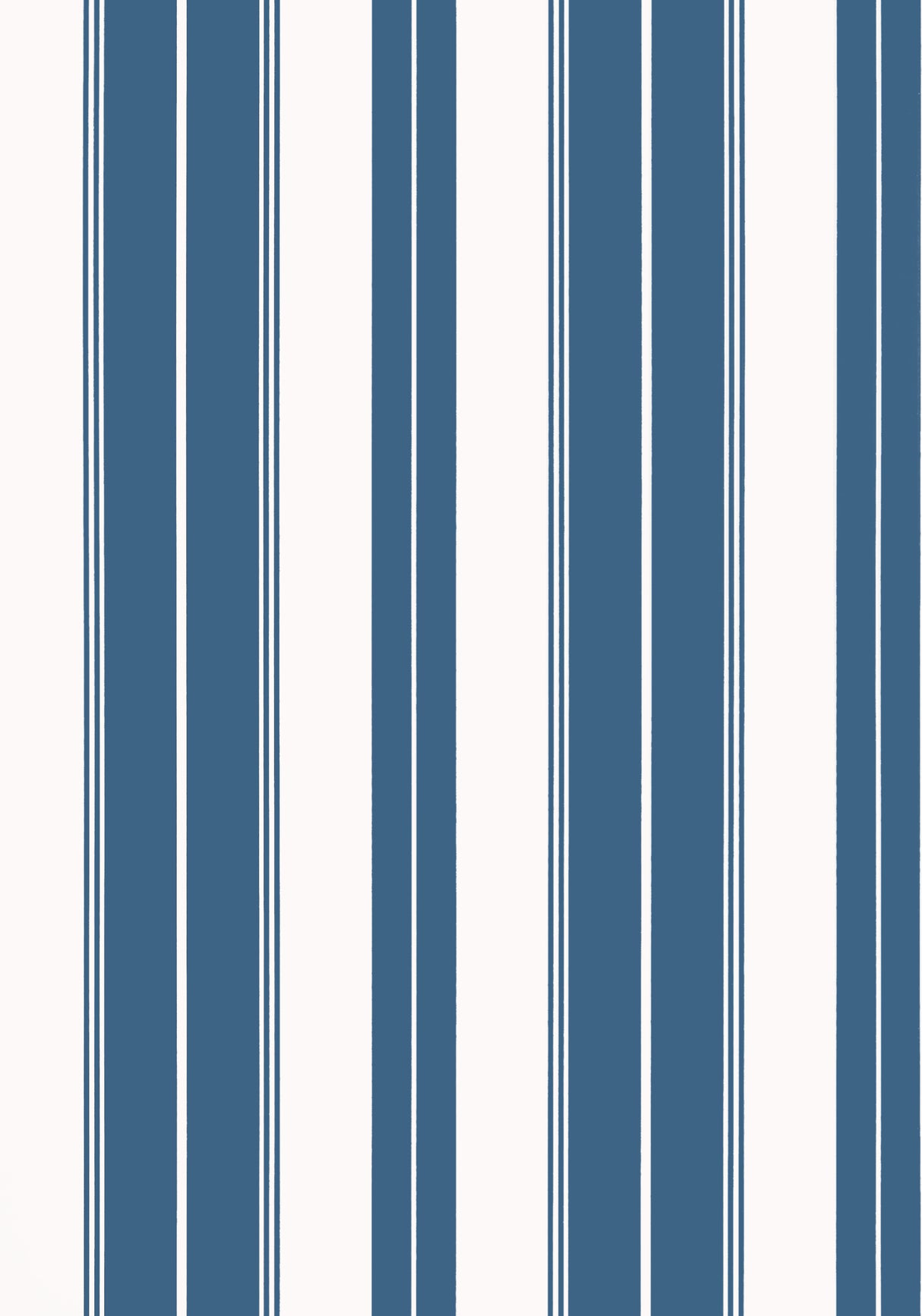 Thibaut T44047 NORFOLK STRIPE Navy Wallpaper