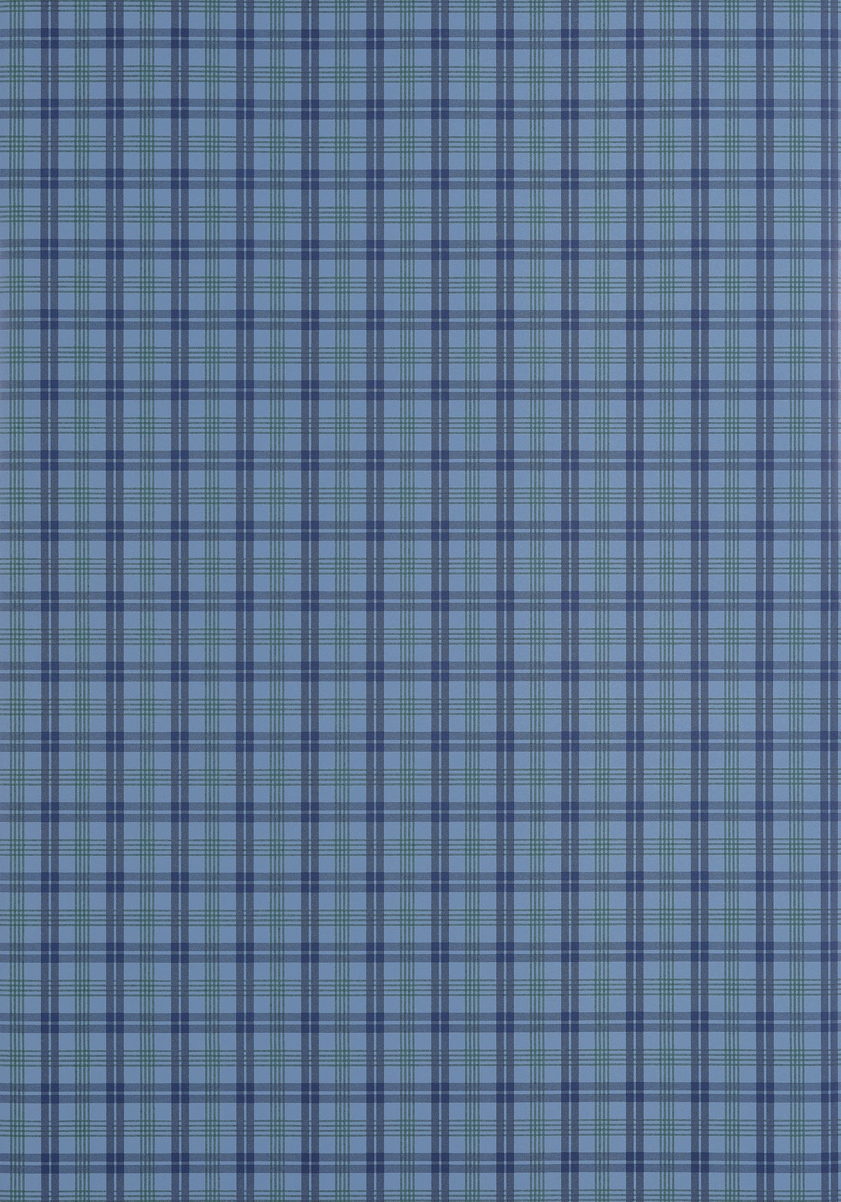 Thibaut T44051 HUNTLEY PLAID Navy Wallpaper
