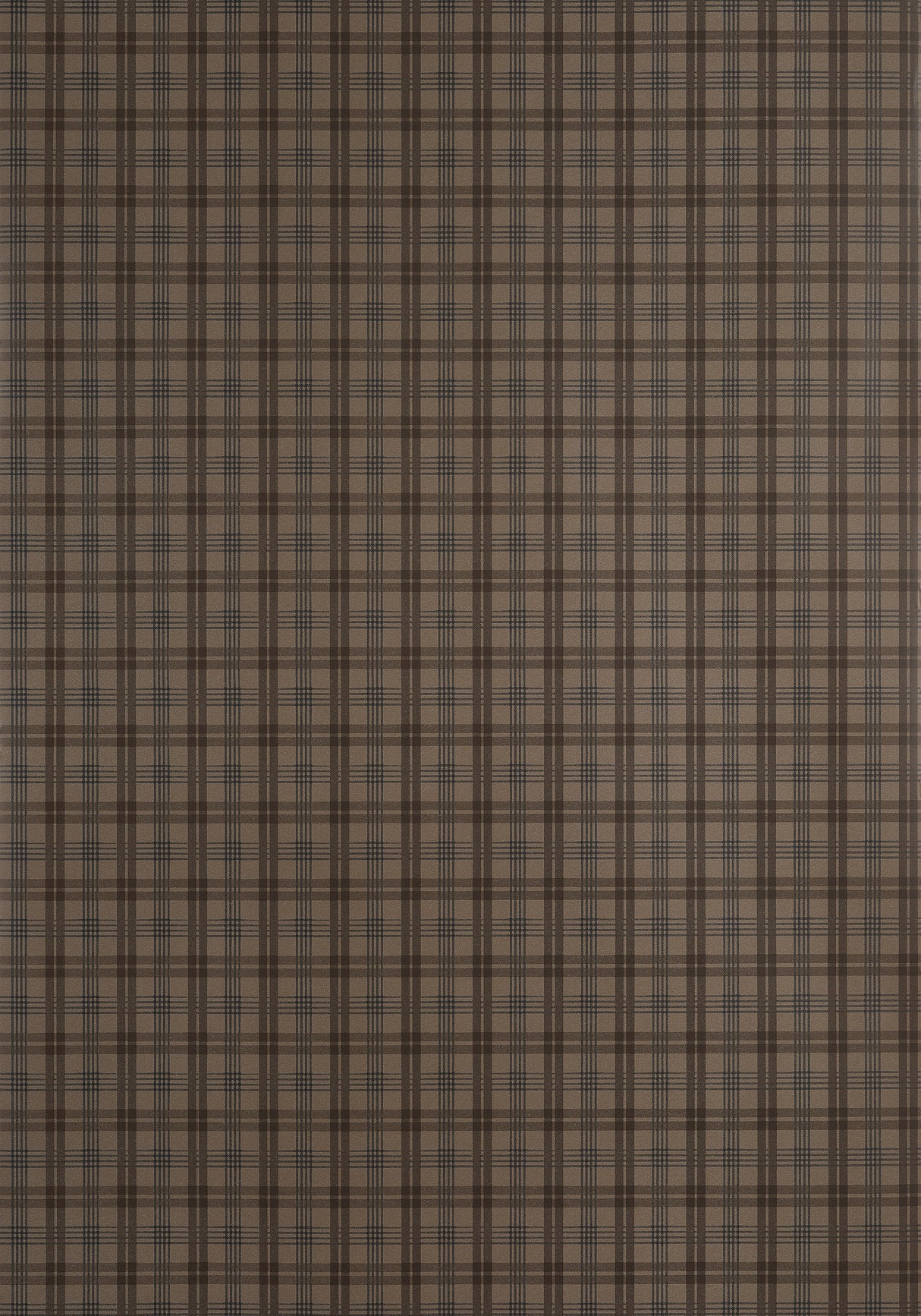 Thibaut T44053 HUNTLEY PLAID Brown Wallpaper