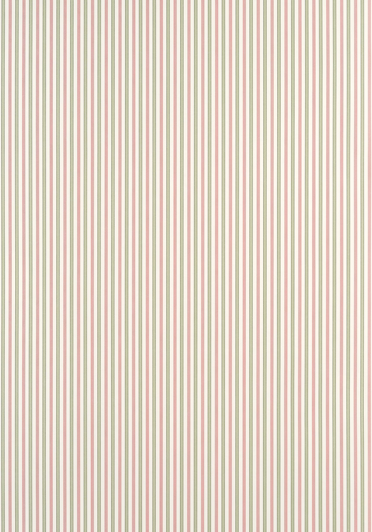 Thibaut T44064 CONNER STRIPE Green and Pink Wallpaper