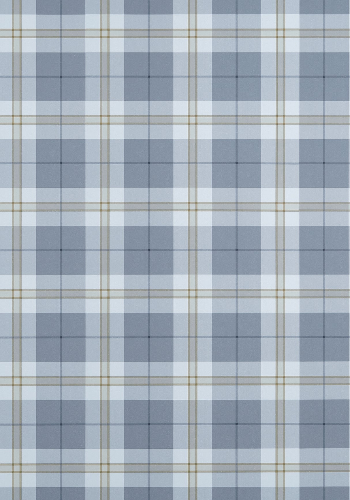 Thibaut T44069 DOUGLAS PLAID Slate Wallpaper