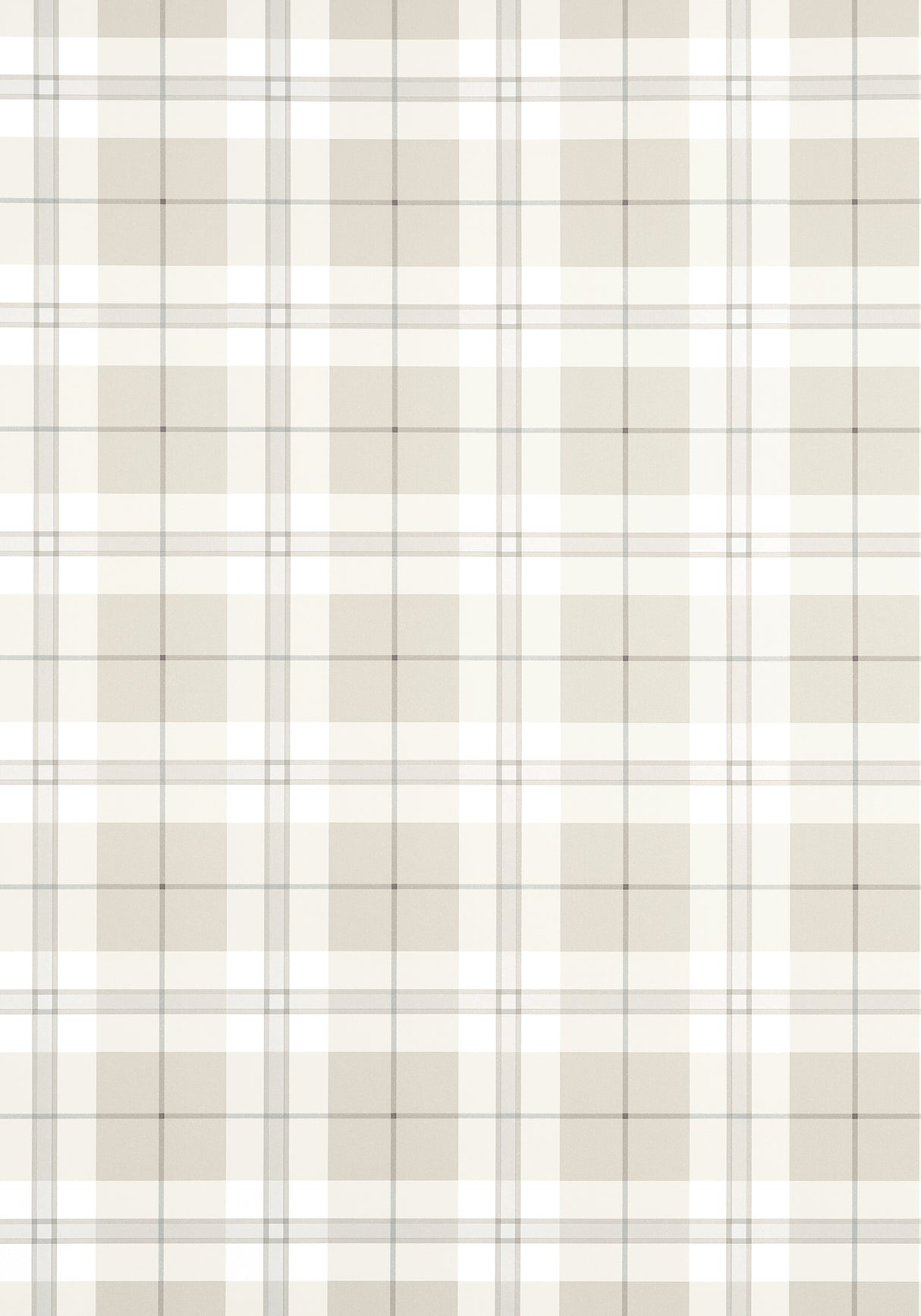 Thibaut T44072 DOUGLAS PLAID Light Beige Wallpaper