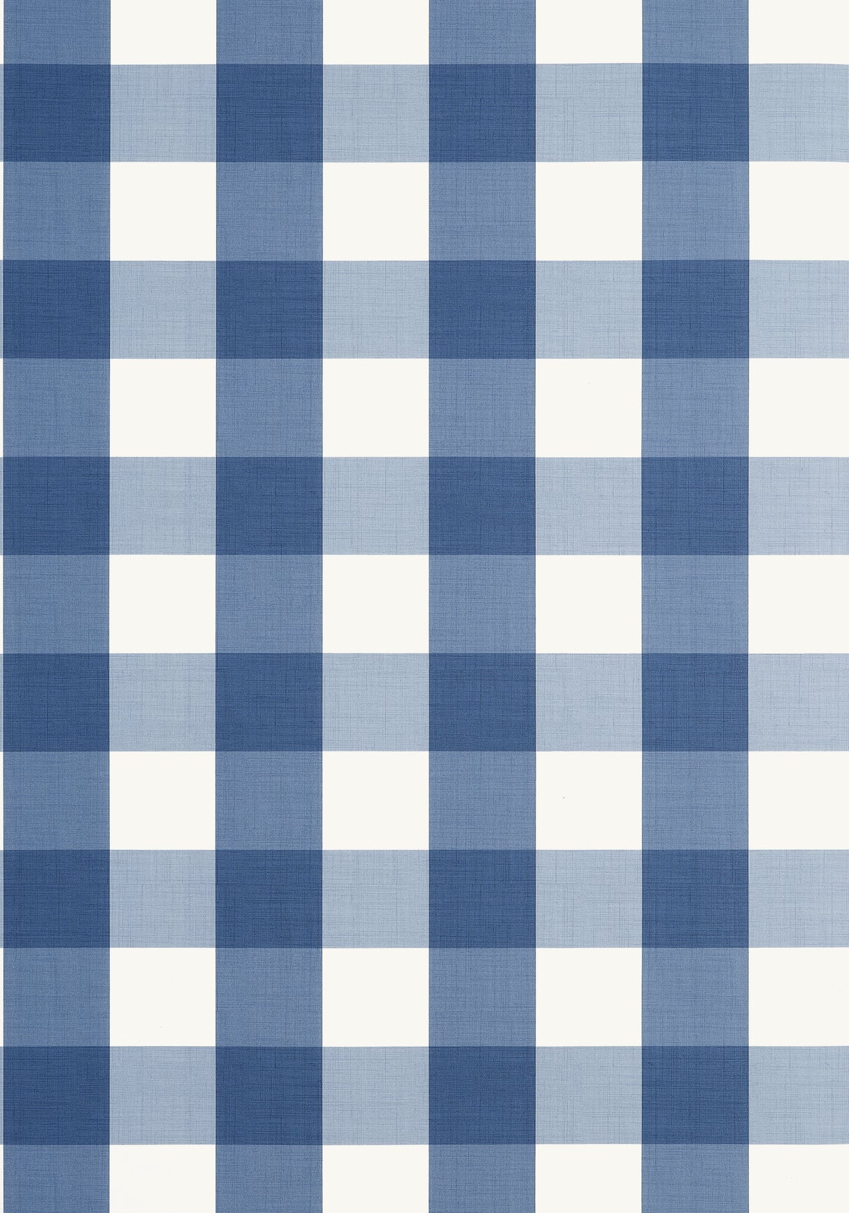 Thibaut T44077 BUFFALO CHECK Navy Wallpaper