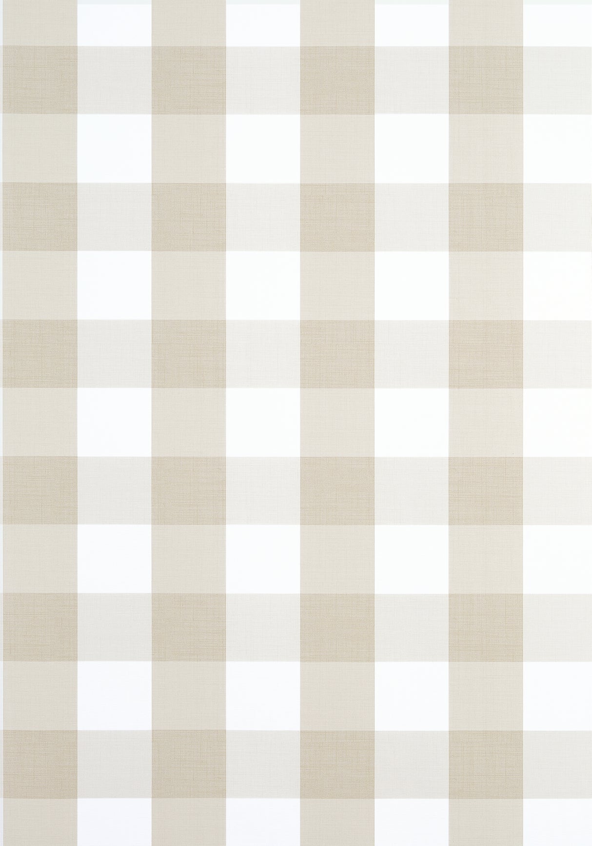 Thibaut T44079 BUFFALO CHECK Beige Wallpaper