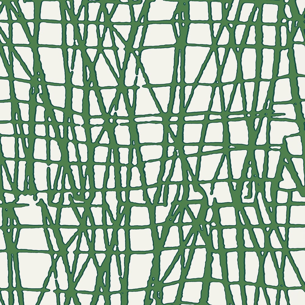Thibaut T453 MORI Green Wallpaper