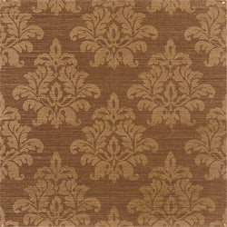 Thibaut T5001 KUNQU DAMASK Brown Wallpaper