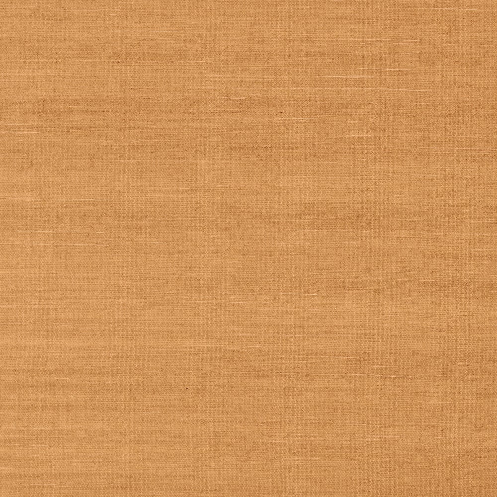 Thibaut T5026 SHANG EXTRA FINE SISAL Pumpkin Wallpaper