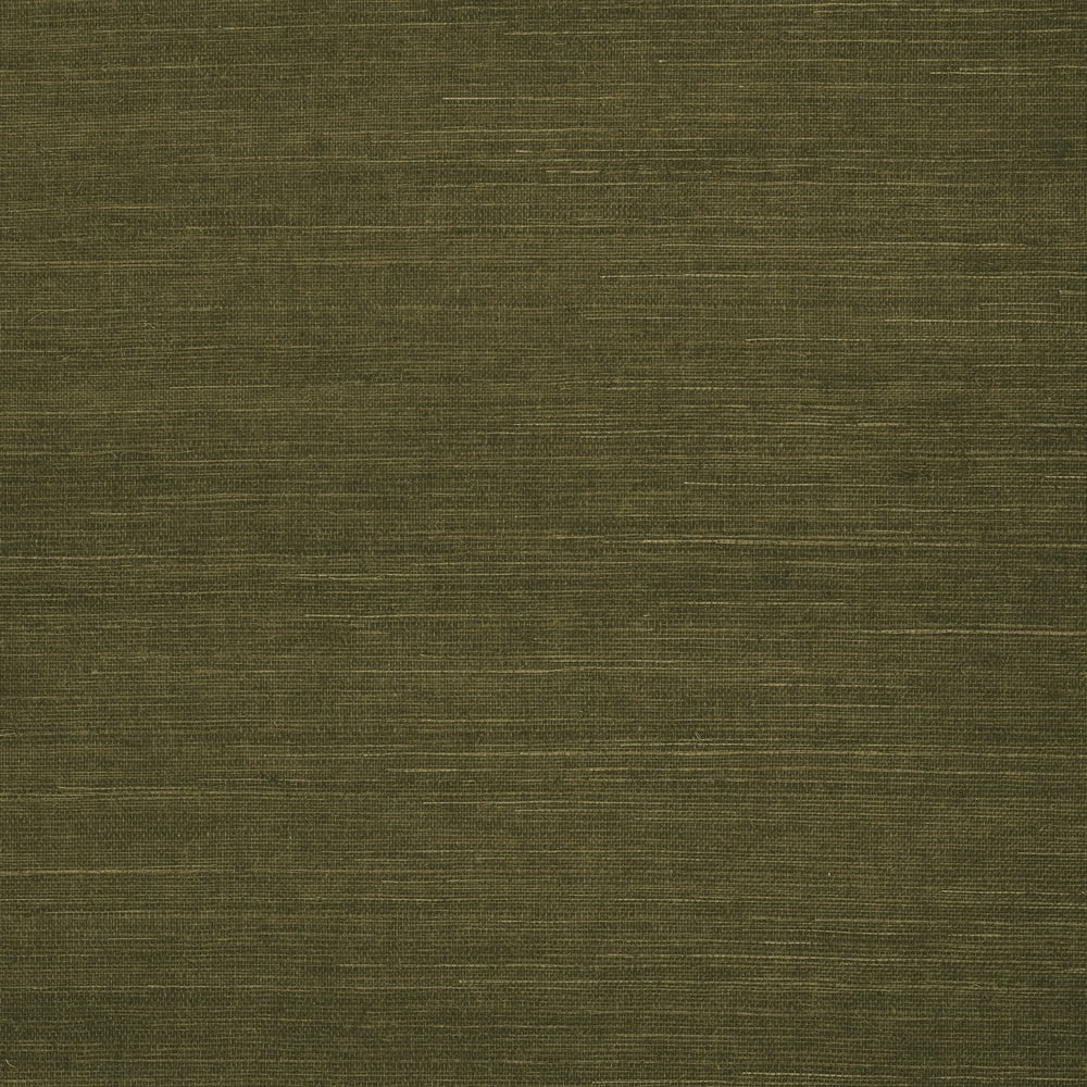 Thibaut T5027 SHANG EXTRA FINE SISAL Avocado Wallpaper
