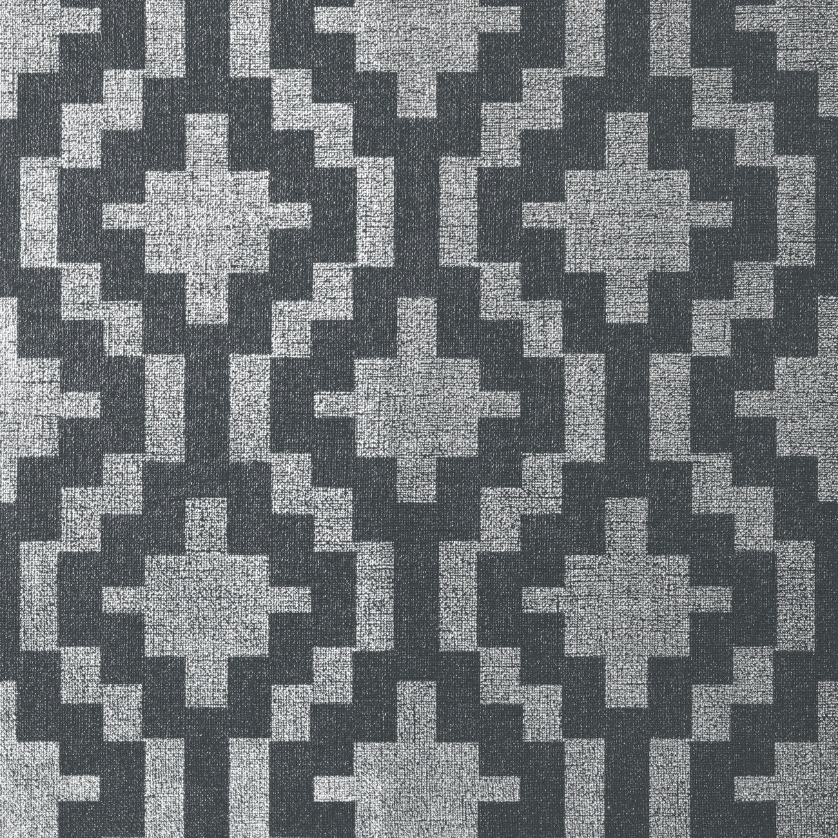 Thibaut T57120 ANDES Metallic Silver Wallpaper