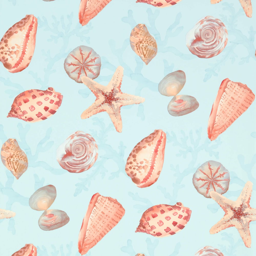 Thibaut T5764 CLEARWATER Blue Wallpaper