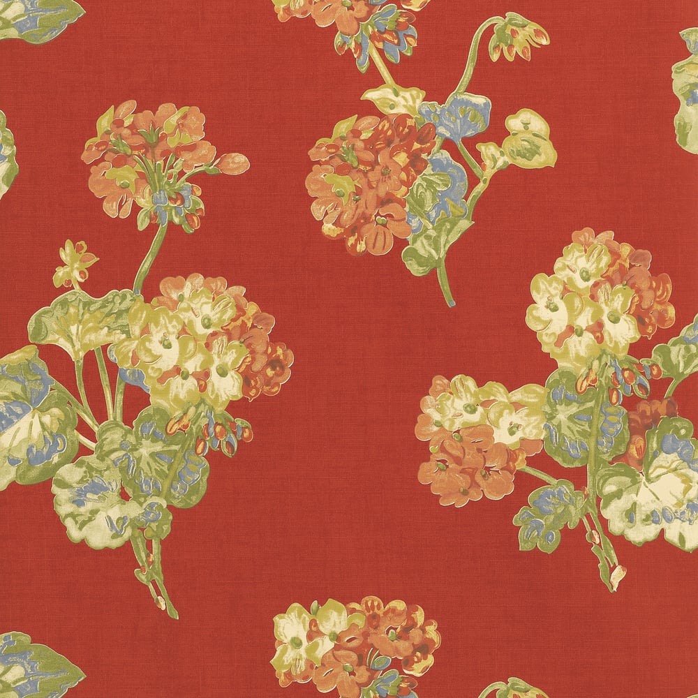 Thibaut T6019 BELHAVEN Red Wallpaper