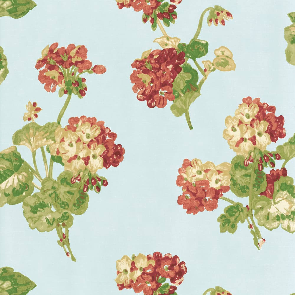 Thibaut T6020 BELHAVEN Aqua Wallpaper