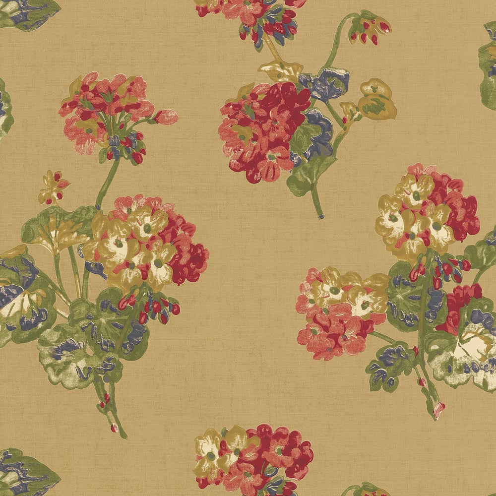 Thibaut T6021 BELHAVEN Beige Wallpaper