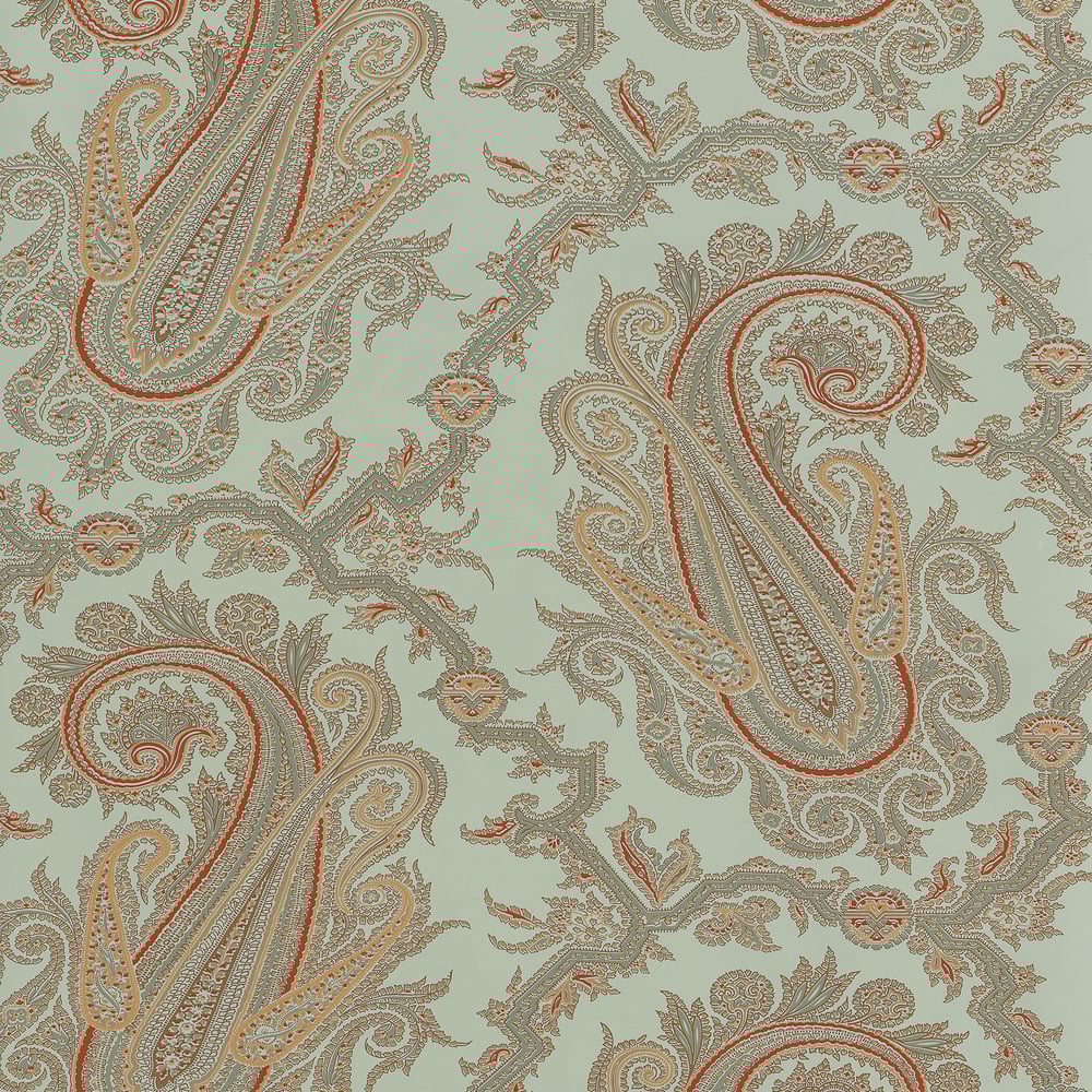 Thibaut T6067 DRISKILL Green Tea Wallpaper