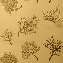 Thibaut T6854 CORAL GABLES Metallic Gold Wallpaper