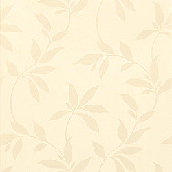 Thibaut T7062 EARTHVINE Pearl on Cream Wallpaper