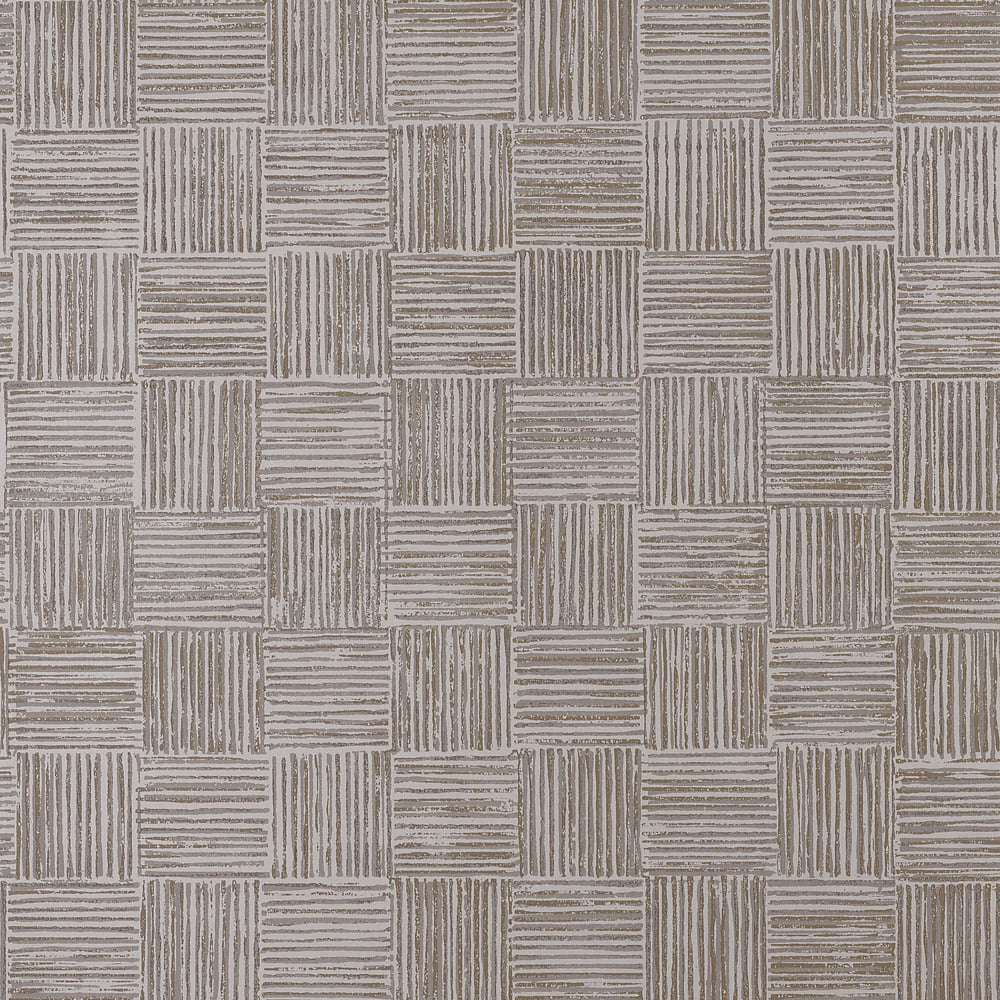 Thibaut T713 LOOM Metallic Silver Wallpaper