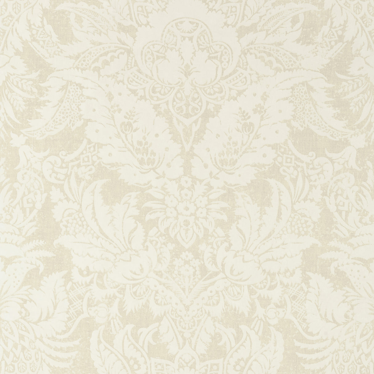 Thibaut T72588 CHARDONNET DAMASK Cream Wallpaper