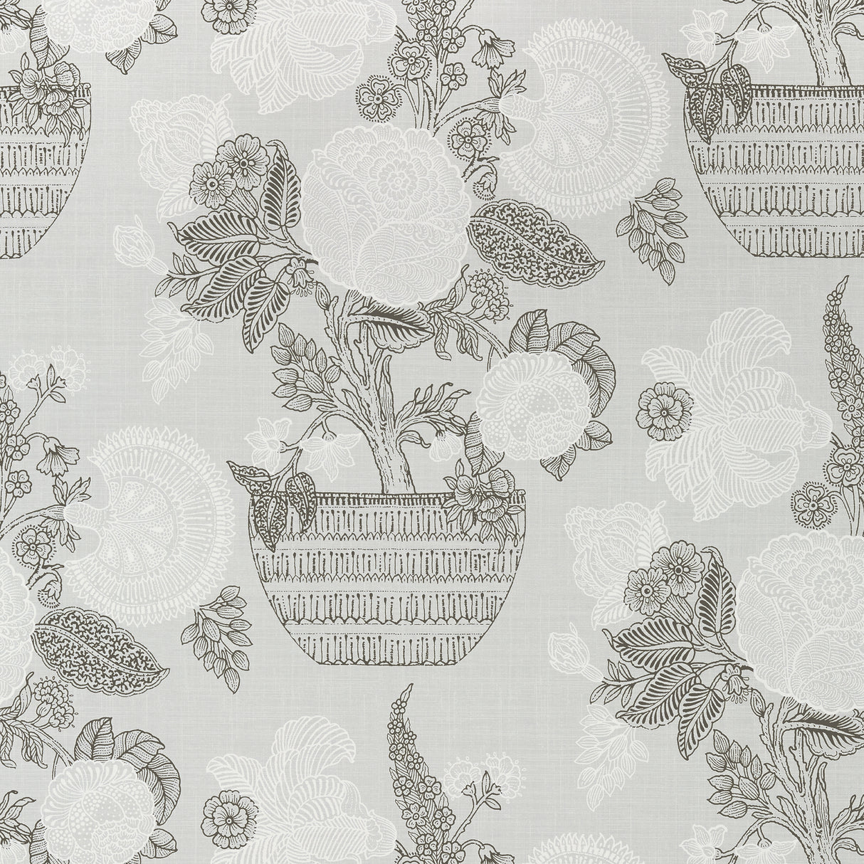 Thibaut T72589 TULLAMORE Grey Wallpaper