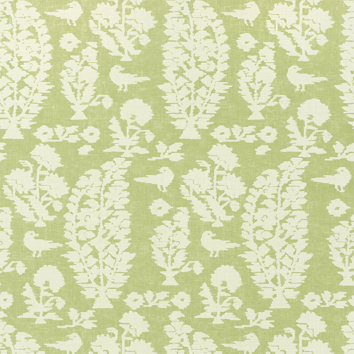 Thibaut T72597 ALLAIRE Spring Green Wallpaper