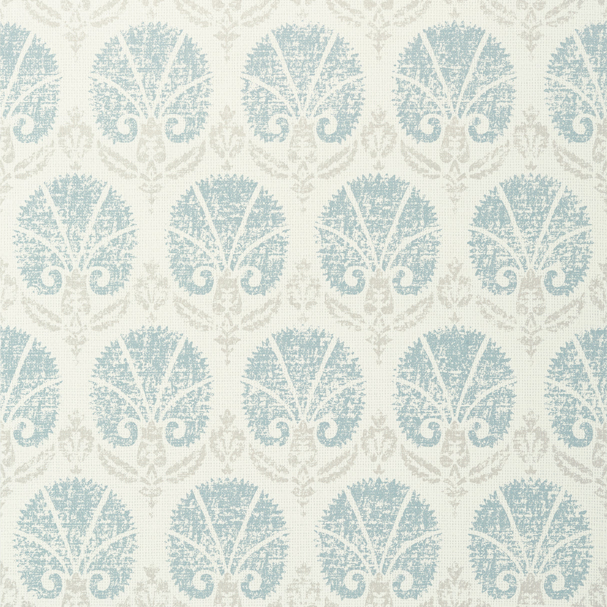 Thibaut T72612 TURKISH DAMASK Aqua Wallpaper