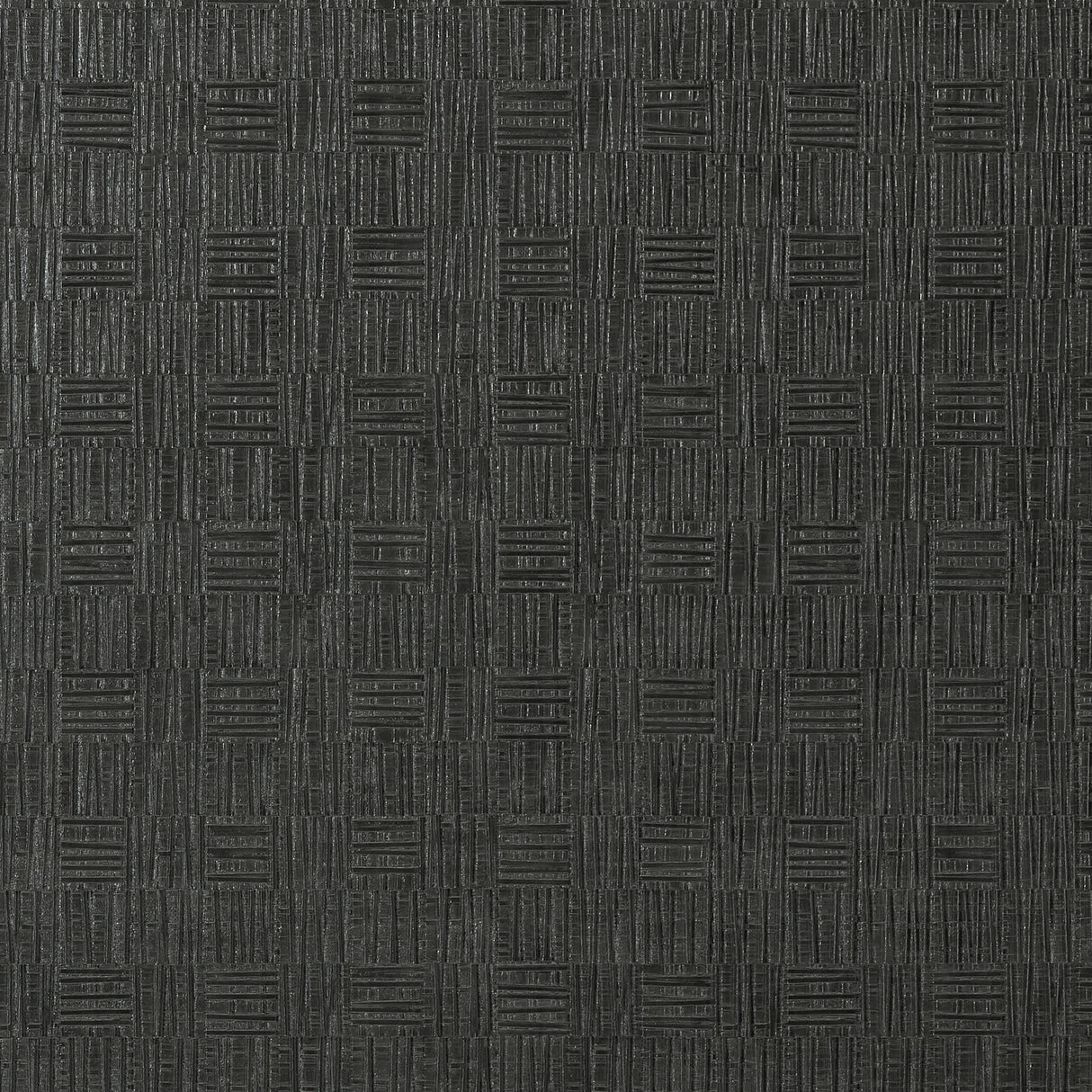 Thibaut T75090 TUNICA BASKET Black Wallpaper