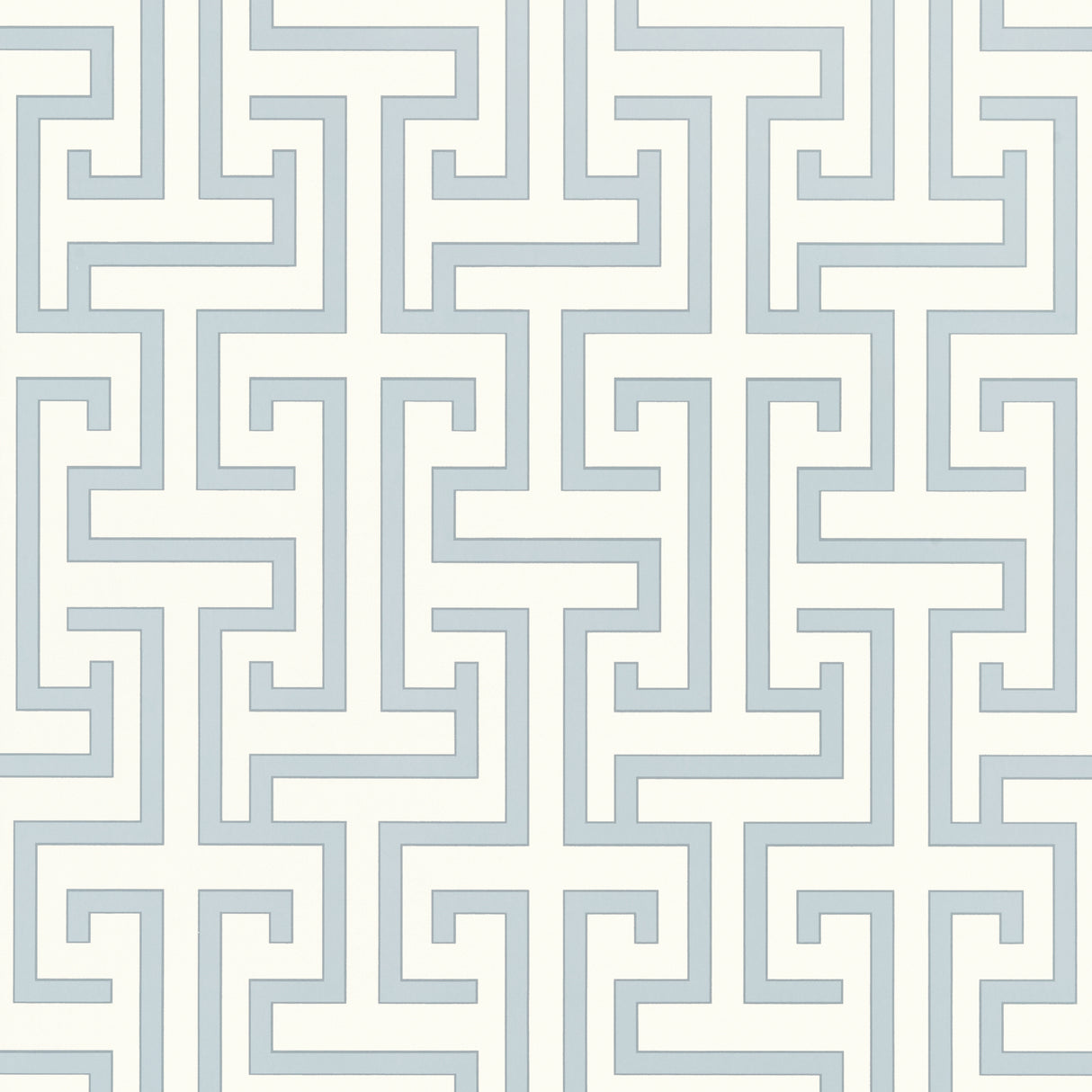 Thibaut T75474 MING TRAIL Light Blue Wallpaper