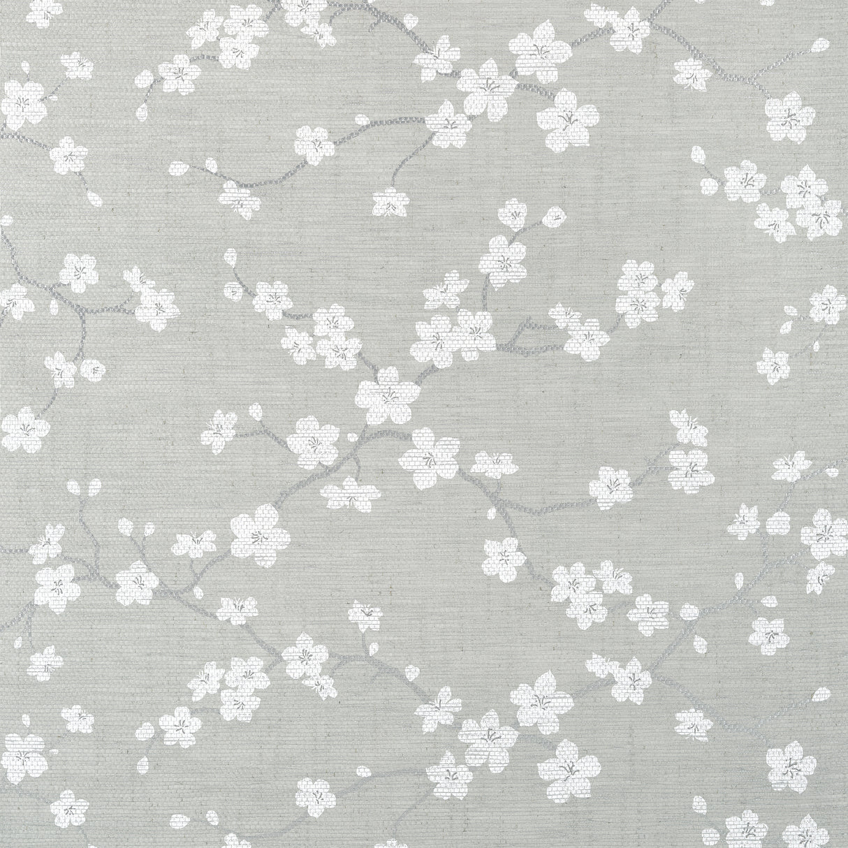 Thibaut T75515 SAKURA Grey Wallpaper