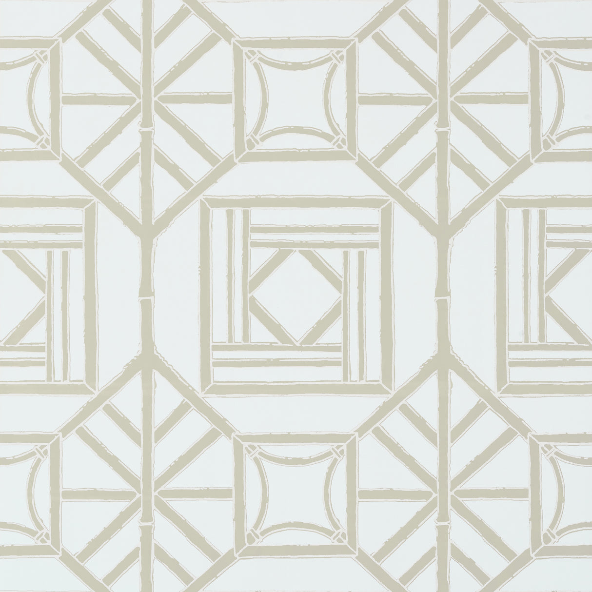 Thibaut T75519 SHOJI PANEL Aqua Wallpaper