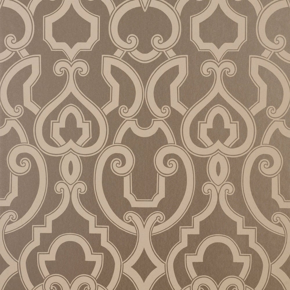 Thibaut T760 ROYAL Metallic Pewter Wallpaper