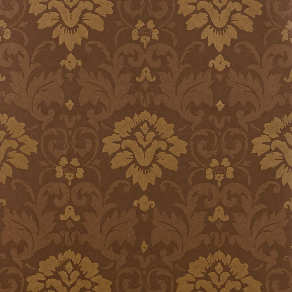 Thibaut T7608 MEADOWSHALL Brown Wallpaper