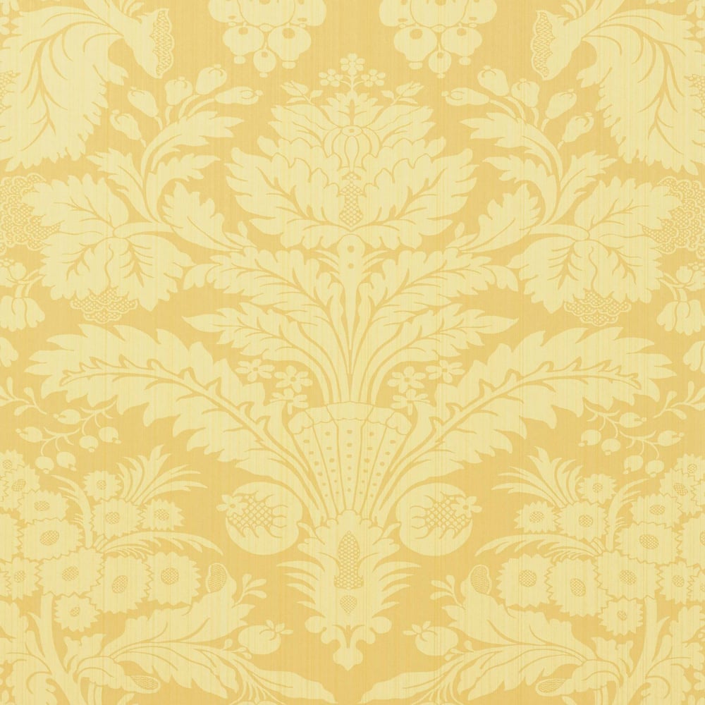 Thibaut T7613 TADDINGTON Yellow Wallpaper