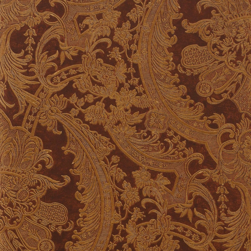 Thibaut T7687 REGENCY Brown Wallpaper