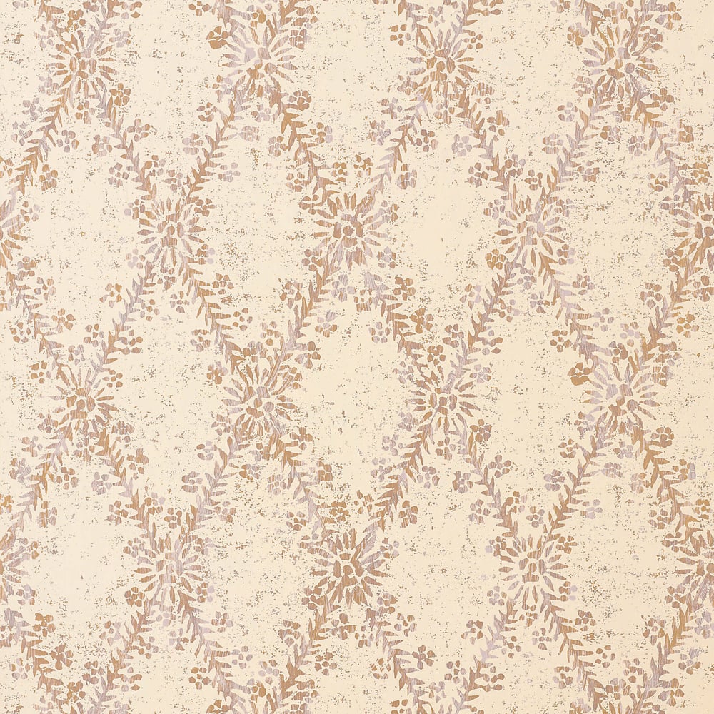 Thibaut T769 LA GIOCONDA Plum Wallpaper