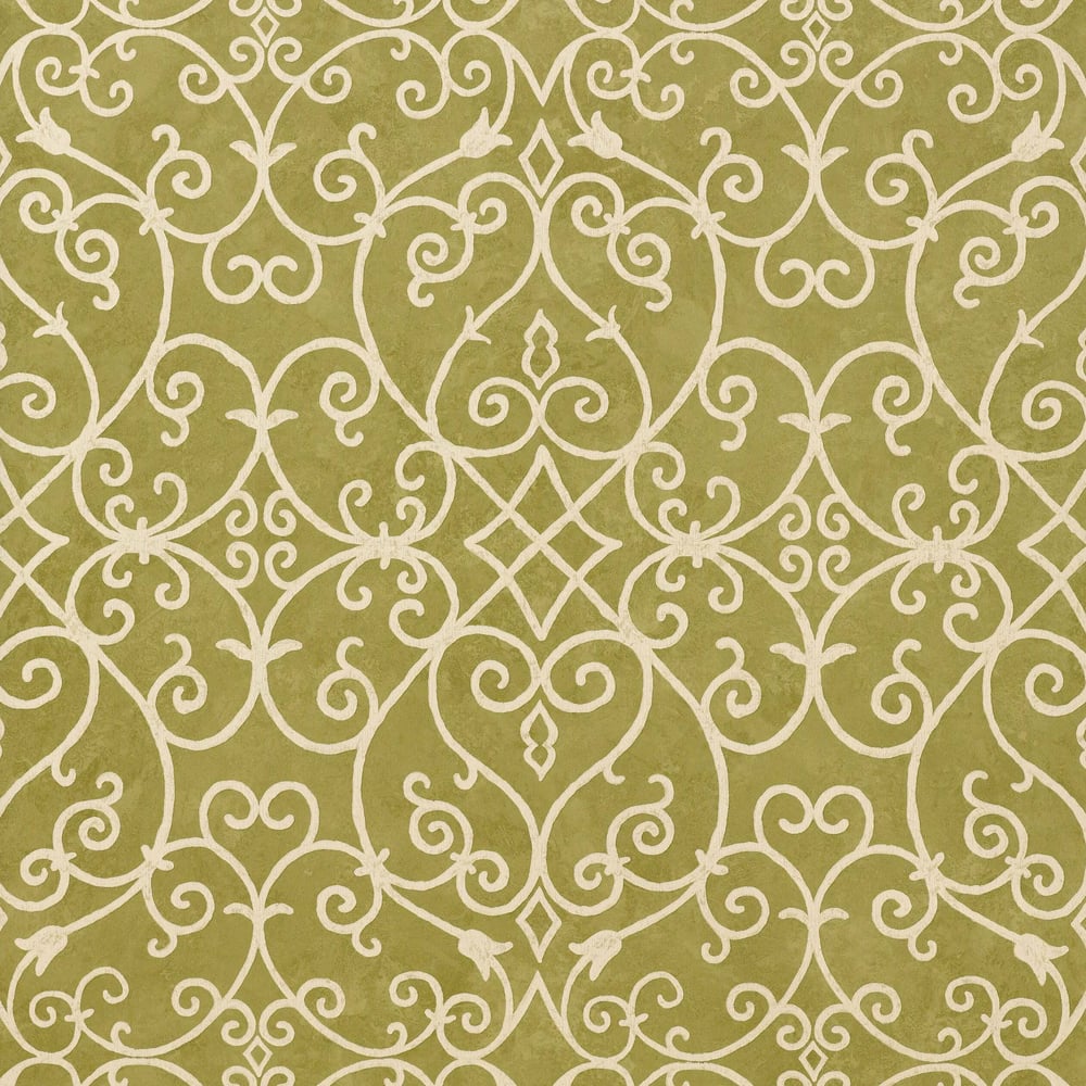 Thibaut T7692 POSITANO Sage Wallpaper