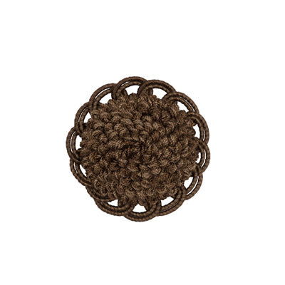 BRUNSCHWIG & FILS T8012113.6.0 COEUR ROSETTE TOBACCO TRIM - Eade's Wallpaper