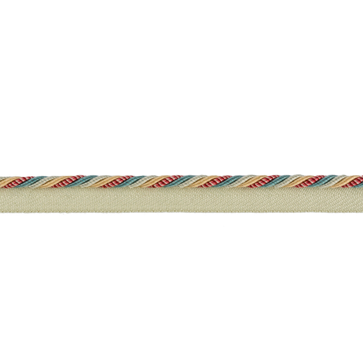 BRUNSCHWIG & FILS T8012525.517.0 SOIE CORD PETITE BLUE MULTI TRIM - Eade's Wallpaper