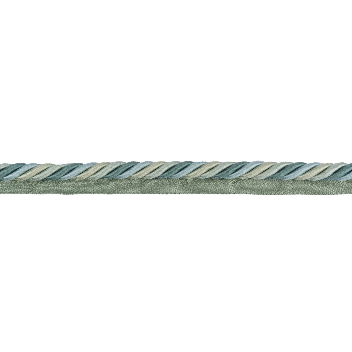 BRUNSCHWIG & FILS T8012526.515.0 SOIE CORD AQUA TRIM - Eade's Wallpaper