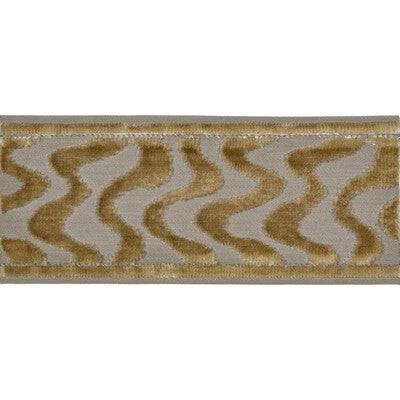 BRUNSCHWIG & FILS T8015501.116.0 JOURDAIN TAPE FAWN TRIM - Eade's Wallpaper