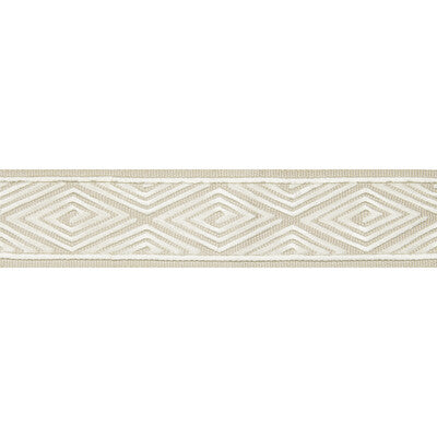 BRUNSCHWIG & FILS T8017102.101.0 LABYRINTHE TAPE IVORY TRIM - Eade's Wallpaper