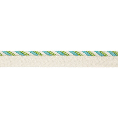 BRUNSCHWIG & FILS T8017111.133.0 CARIMAR CORD LAGOON TRIM - Eade's Wallpaper