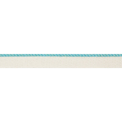 BRUNSCHWIG & FILS T8017112.13.0 ACKLINS CORD AQUA TRIM - Eade's Wallpaper