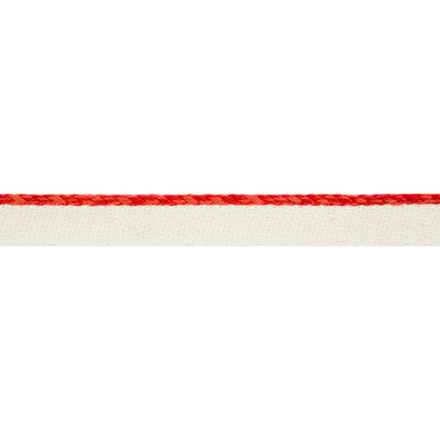 BRUNSCHWIG & FILS T8017112.19.0 ACKLINS CORD RED TRIM - Eade's Wallpaper