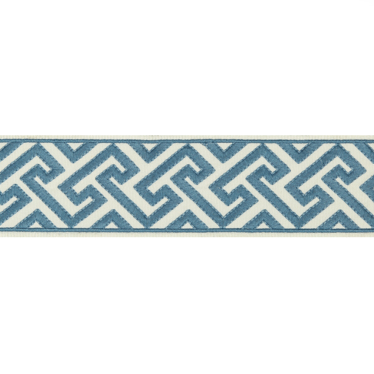 BRUNSCHWIG & FILS T8019100.5.0 SANCHI TAPE DELFT TRIM - Eade's Wallpaper