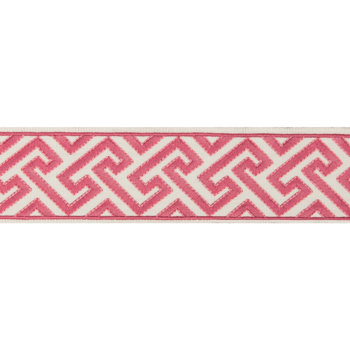 BRUNSCHWIG & FILS T8019100.7.0 SANCHI TAPE PINK TRIM - Eade's Wallpaper